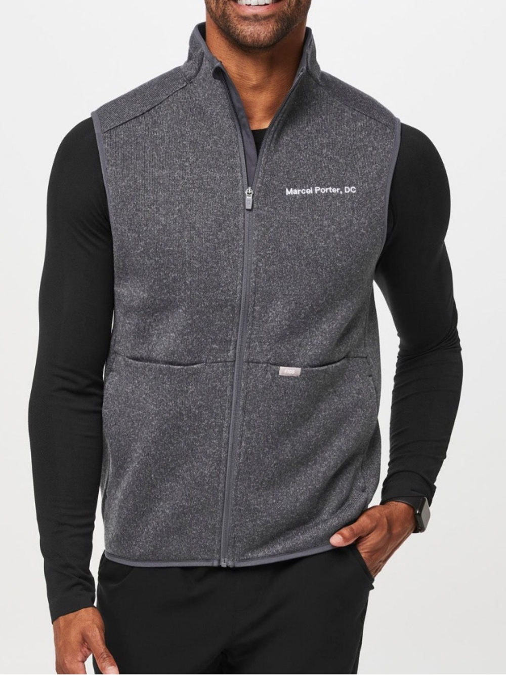 FIGS Men’s On-Shift Sweater Knit Vest